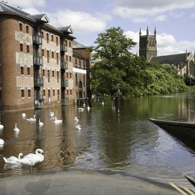 Worcester flood image